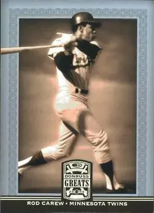 2005 Donruss Greats #71 - Rod Carew - Minnesota Twins