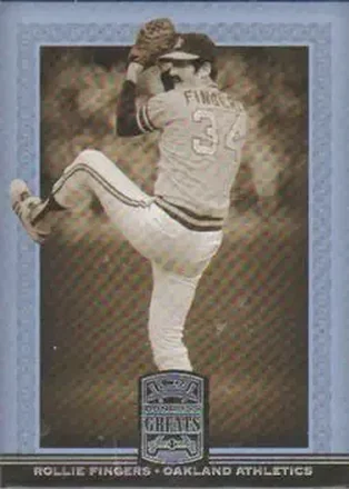 2005 Donruss Greats #72 - Rollie Fingers - Oakland Athletics