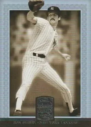 2005 Donruss Greats #73 - Ron Guidry - New York Yankees
