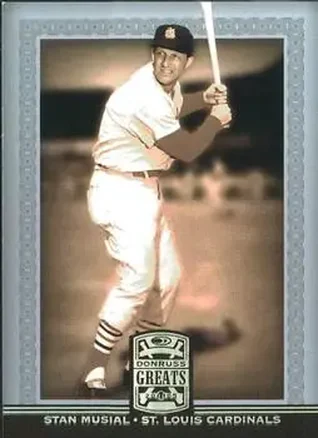 2005 Donruss Greats #76 - Stan Musial - St. Louis Cardinals
