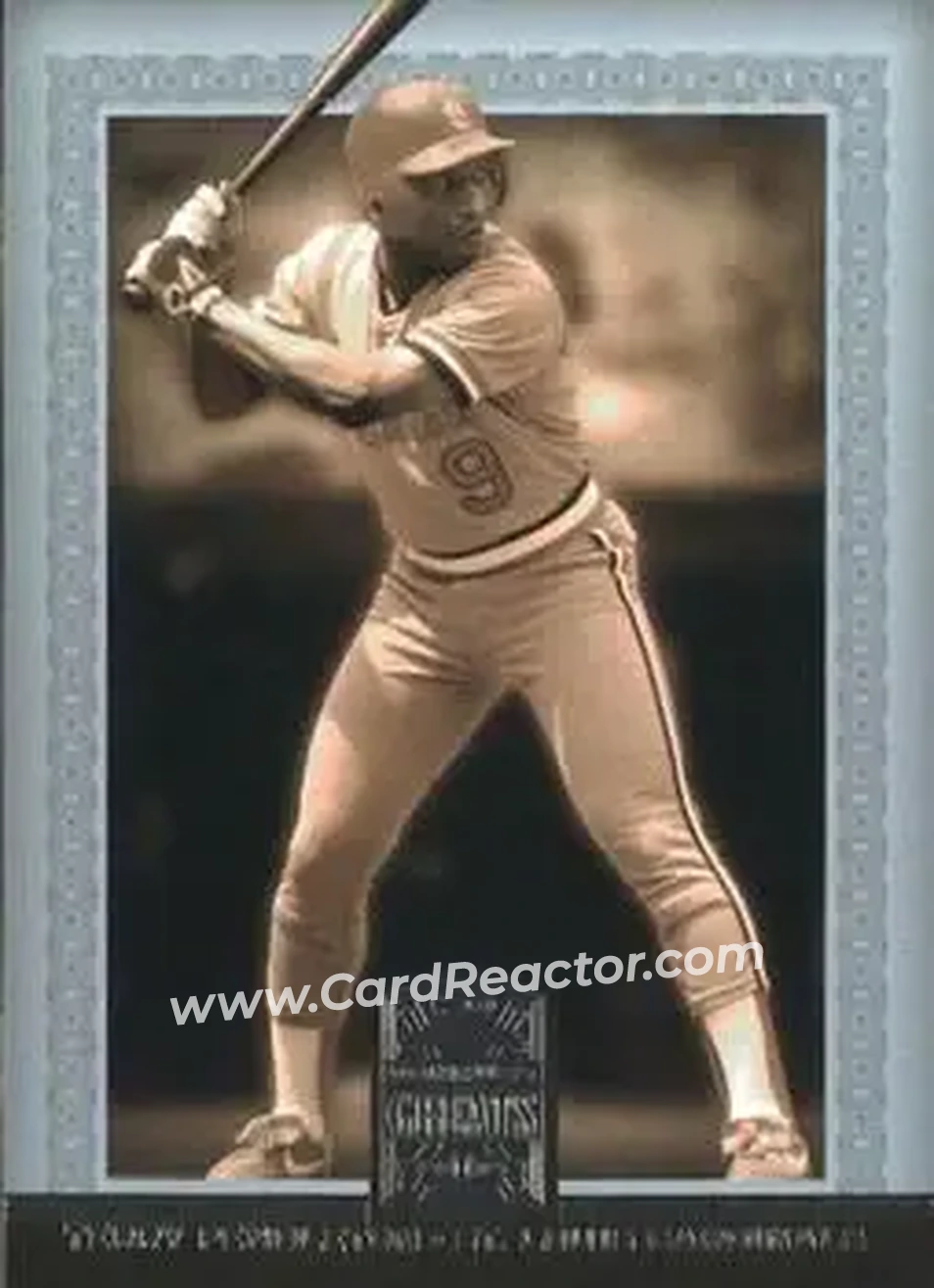 2005 Donruss Greats #80 - Terry Pendleton - St. Louis Cardinals - Front