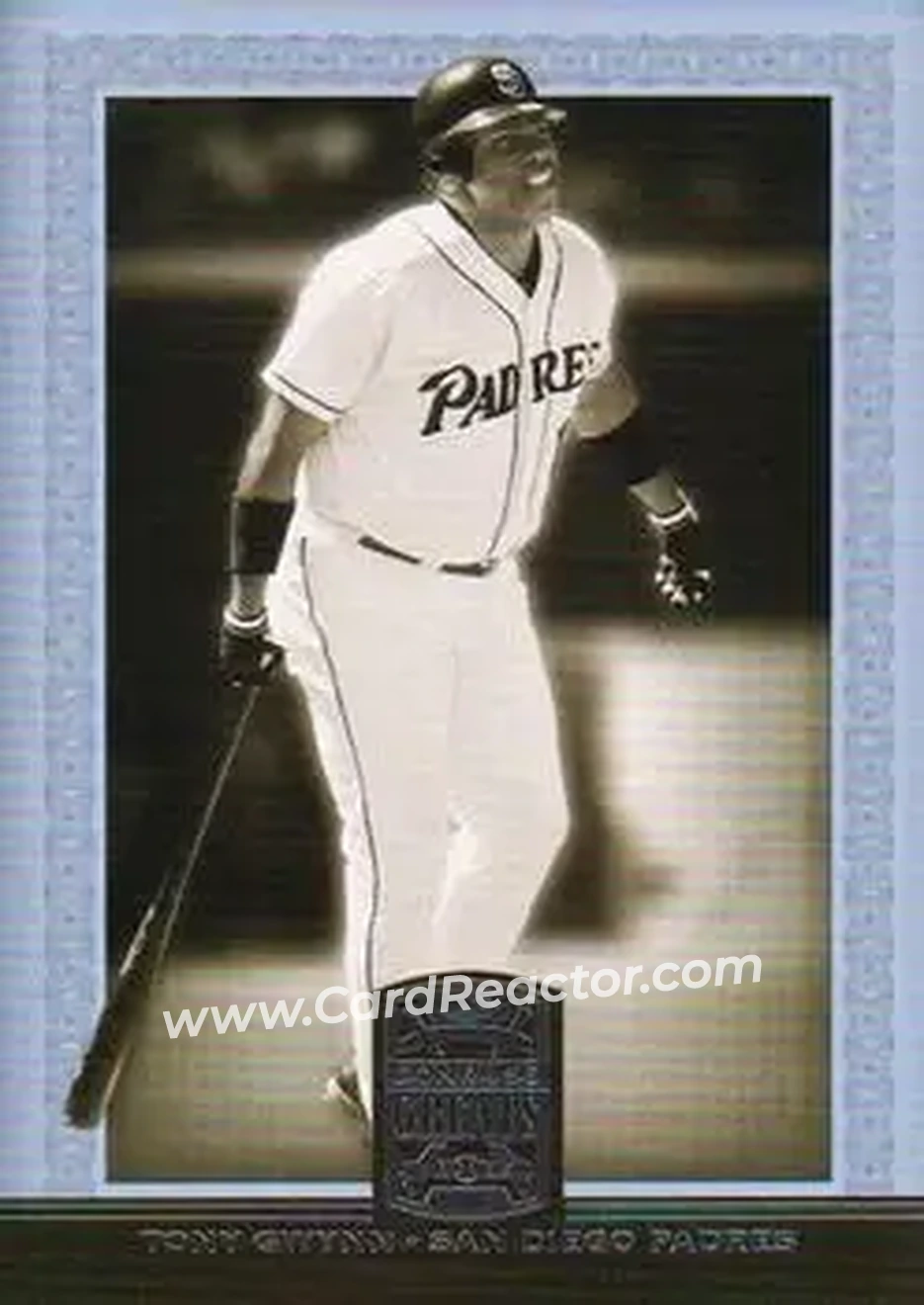 2005 Donruss Greats #84 - Tony Gwynn - San Diego Padres - Front 2005 Donruss Greats #84 - Tony Gwynn - San Diego Padres - Front