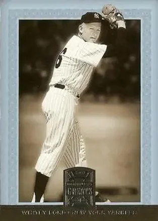 2005 Donruss Greats #86 - Ed "Whitey" Ford - New York Yankees