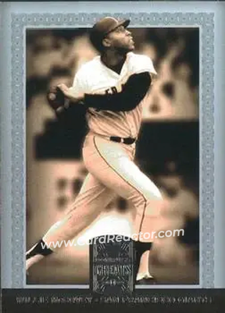 2005 Donruss Greats #89 - Willie McCovey - San Francisco Giants - Front