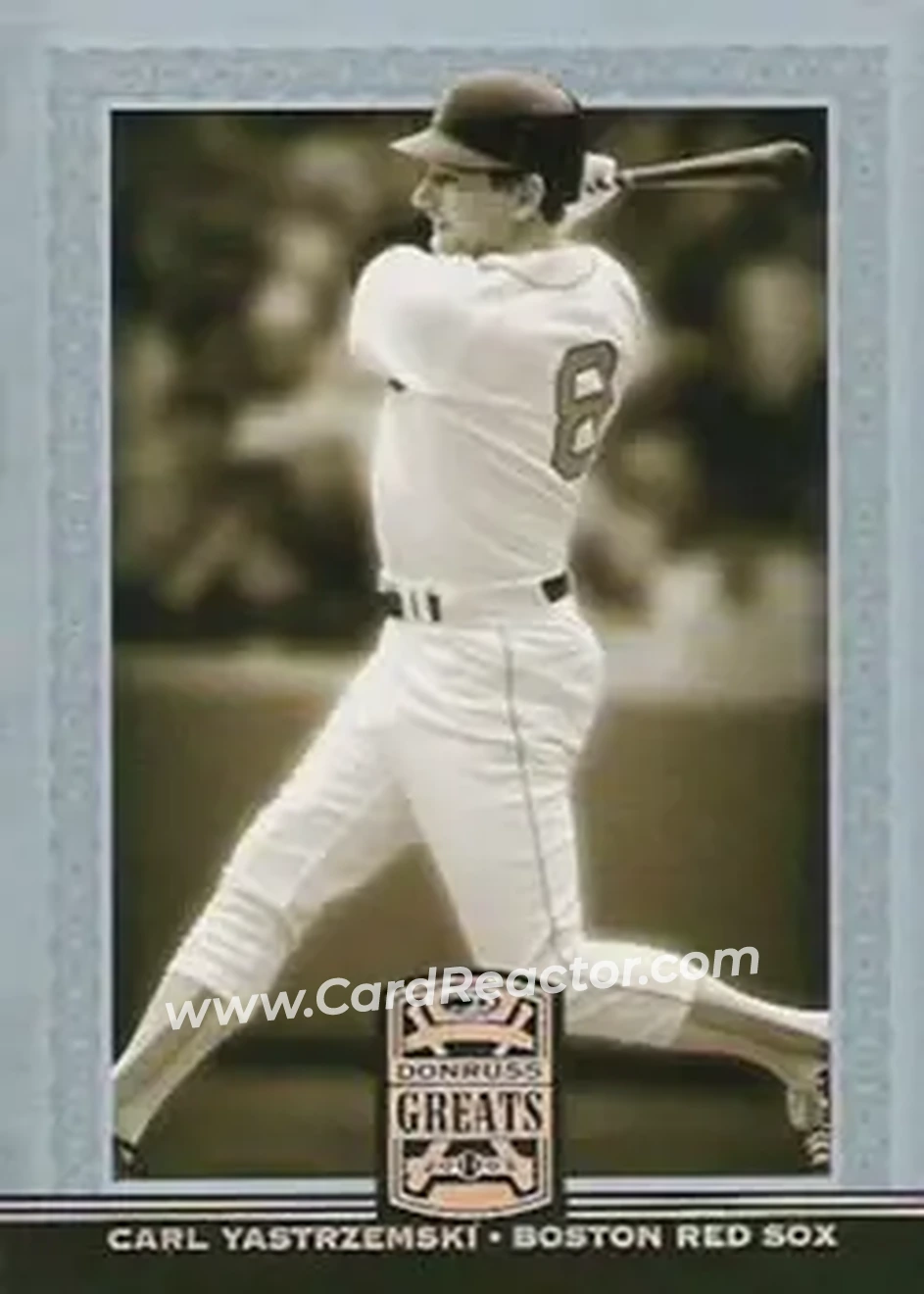 2005 Donruss Greats #93 - Carl Yastrzemski - Boston Red Sox - Front