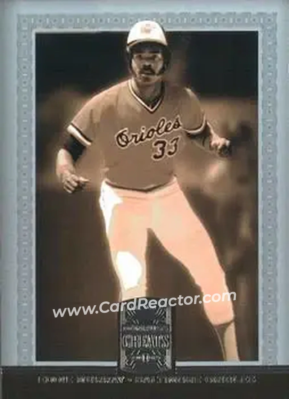 2005 Donruss Greats #100 - Eddie Murray - Baltimore Orioles - Front