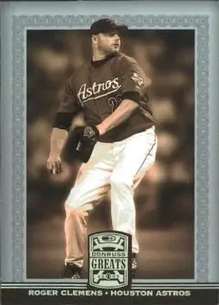 2005 Donruss Greats #101 - Roger Clemens - Houston Astros