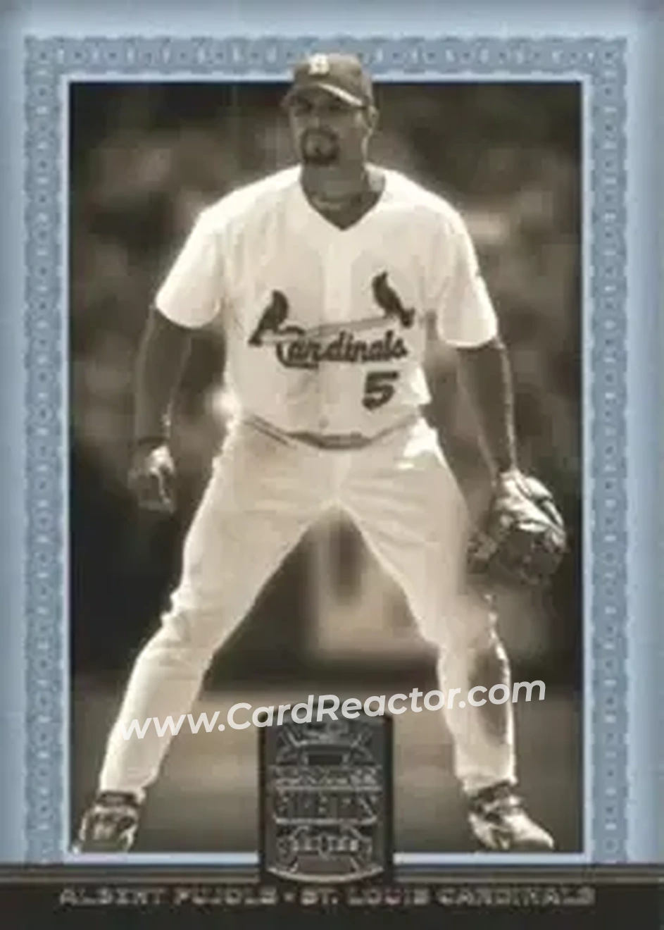 2005 Donruss Greats #104 - Albert Pujols - St. Louis Cardinals - Front
