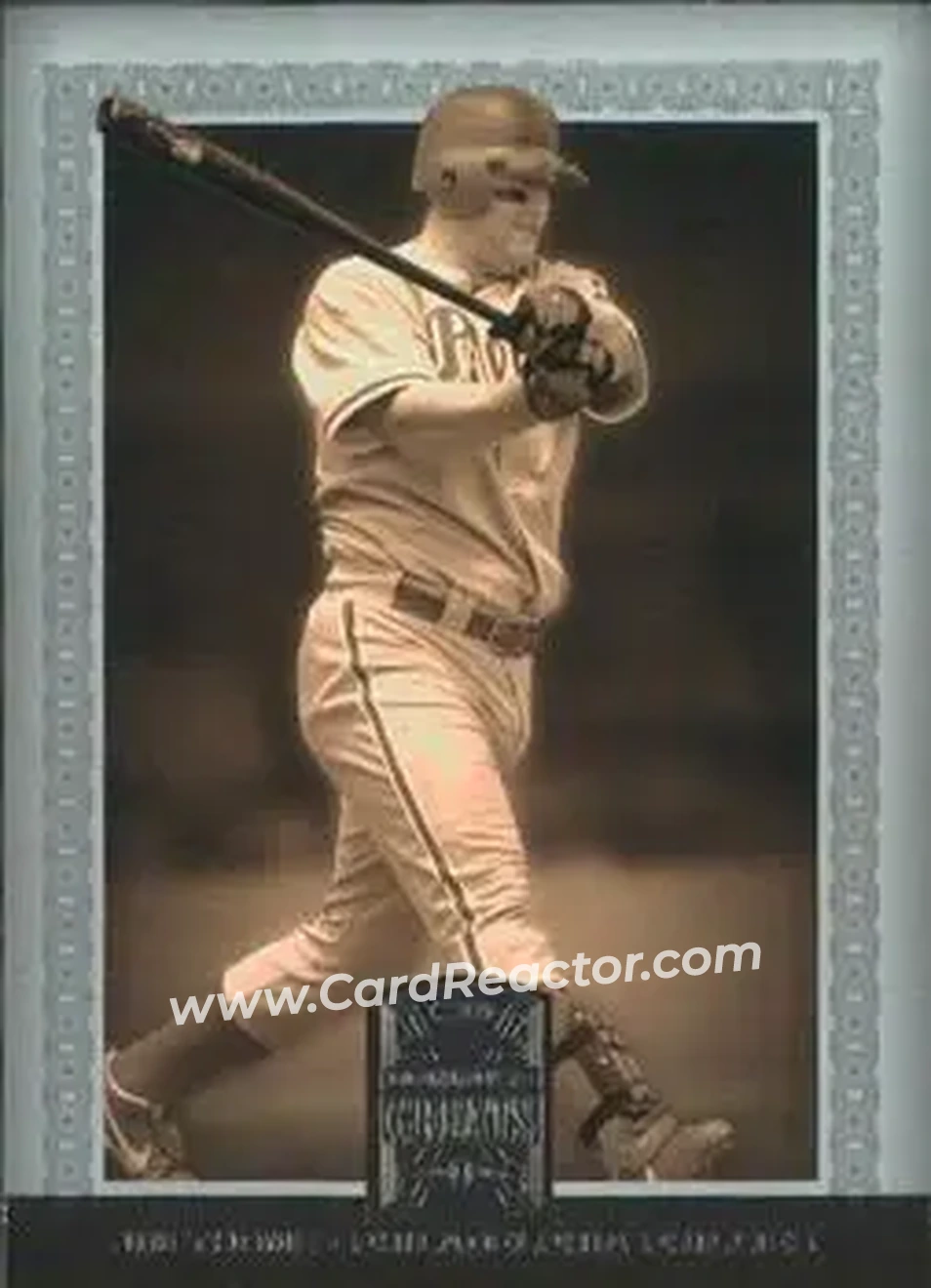 2005 Donruss Greats #132 - Jim Thome - Philadelphia Phillies - Front 2005 Donruss Greats #132 - Jim Thome - Philadelphia Phillies - Front