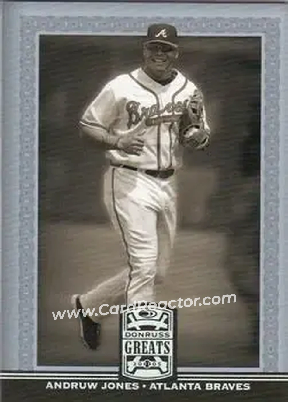 2005 Donruss Greats #139 - Andruw Jones - Atlanta Braves - Front