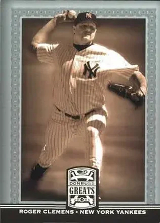 Roger Clemens · 2005 Donruss Greats #146