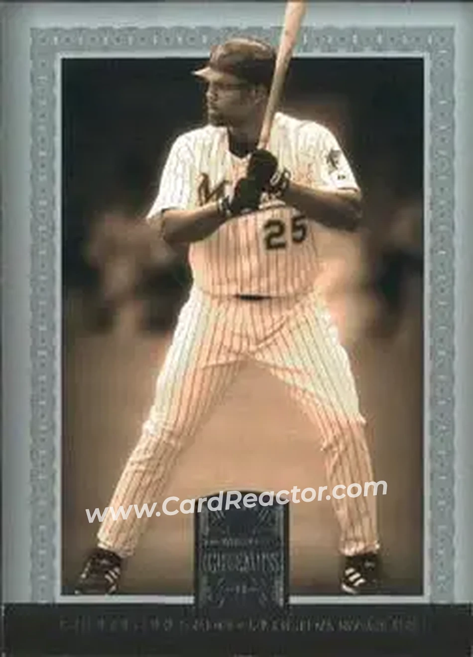 2005 Donruss Greats #122 - Carlos Delgado - Florida Marlins - Front 2005 Donruss Greats #122 - Carlos Delgado - Florida Marlins - Front