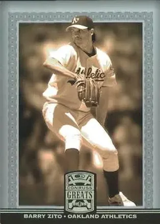 Barry Zito · 2005 Donruss Greats #134