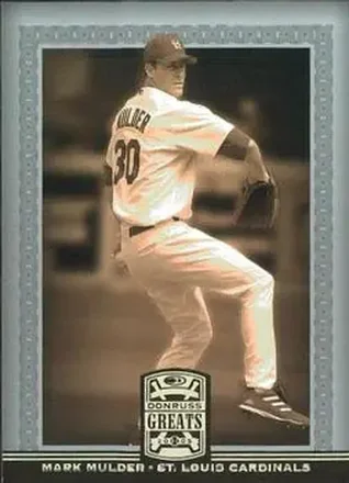 Mark Mulder · 2005 Donruss Greats #135