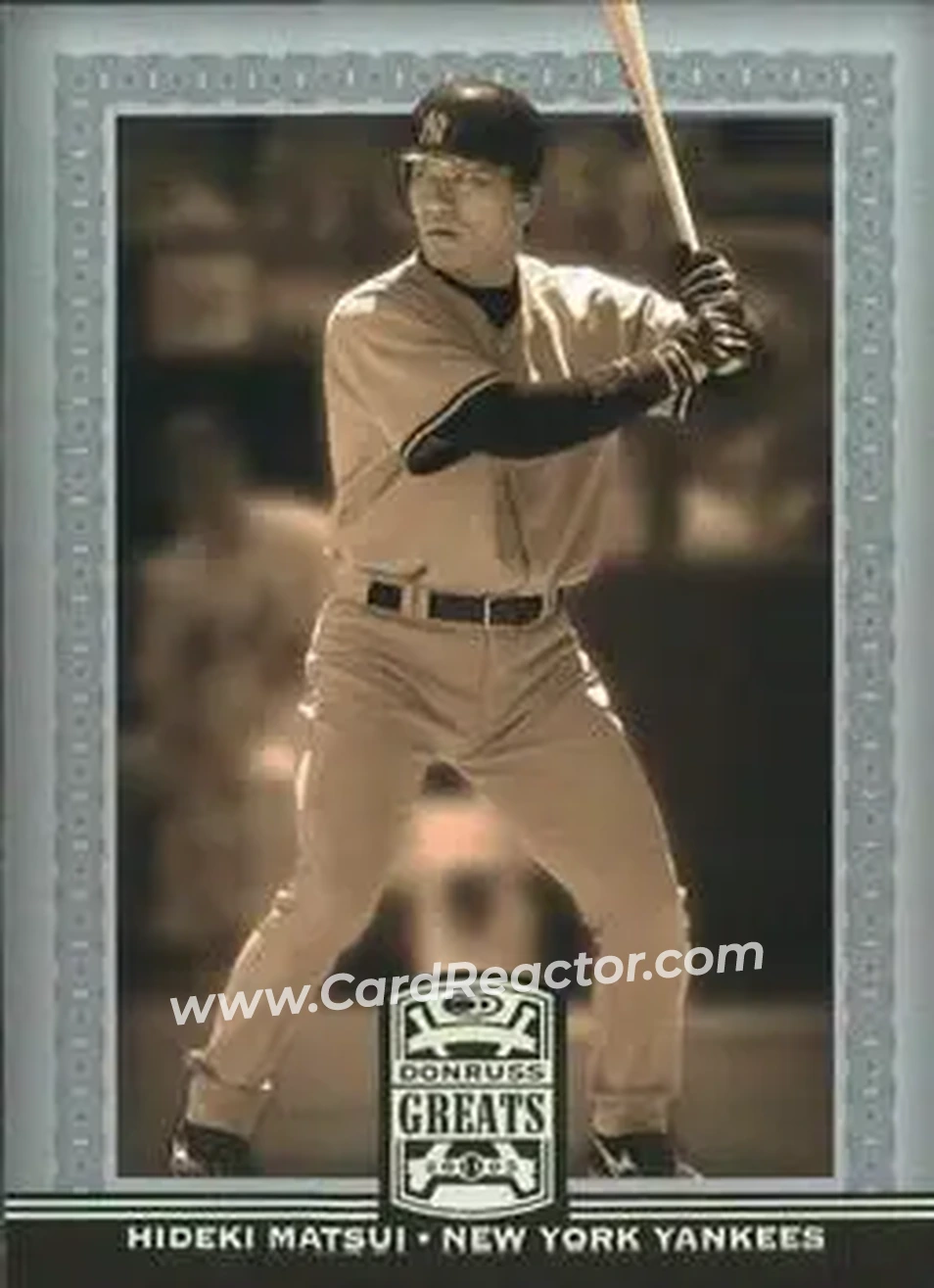2005 Donruss Greats #136 - Hideki Matsui - New York Yankees - Front