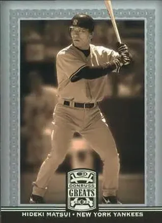 2005 Donruss Greats #136 - Hideki Matsui - New York Yankees