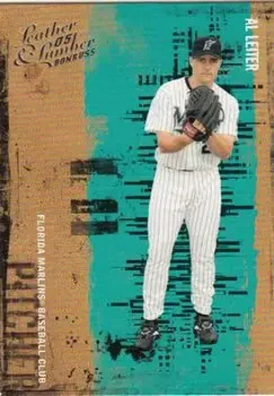 2005 Donruss Leather & Lumber #4 - Al Leiter - Florida Marlins