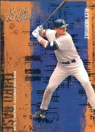 2005 Donruss Leather & Lumber #6 - Alex Rodriguez - New York Yankees