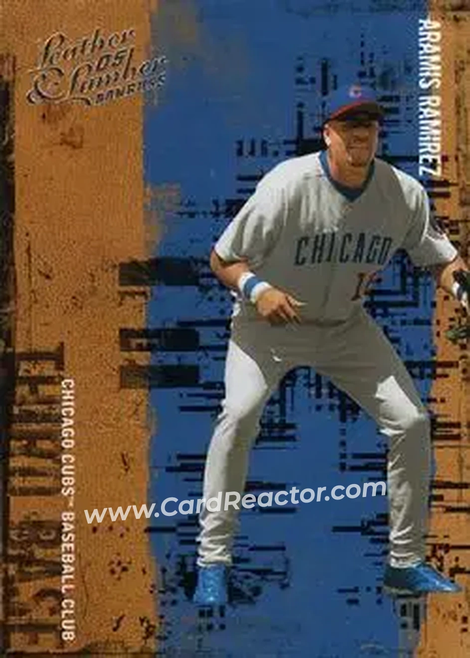 2005 Donruss Leather & Lumber #9 - Aramis Ramirez - Chicago Cubs - Front