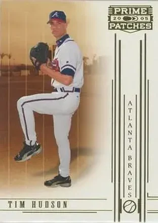 2005 Donruss Prime Patches #10 - Tim Hudson - Atlanta Braves