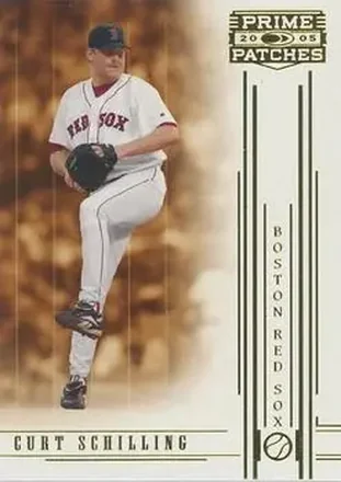 2005 Donruss Prime Patches #14 - Curt Schilling - Boston Red Sox