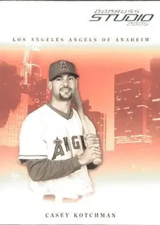 2005 Donruss Studio #1 - Casey Kotchman - Los Angeles Angels