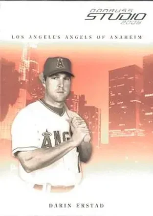 2005 Donruss Studio #4 - Darin Erstad - Los Angeles Angels
