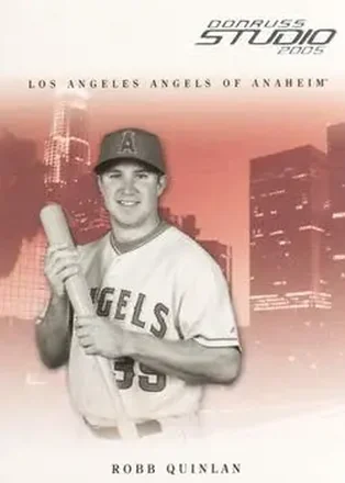 2005 Donruss Studio #10 - Robb Quinlan - Los Angeles Angels