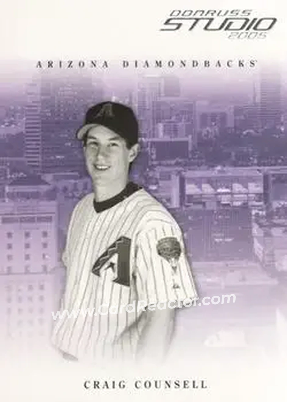 2005 Donruss Studio #15 - Craig Counsell - Arizona Diamondbacks - Front