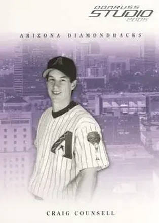 2005 Donruss Studio #15 - Craig Counsell - Arizona Diamondbacks