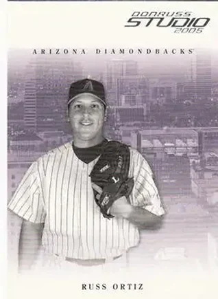 2005 Donruss Studio #19 - Russ Ortiz - Arizona Diamondbacks