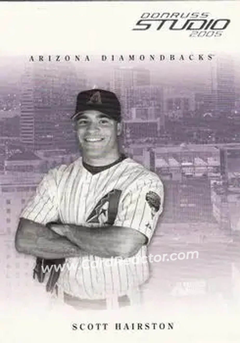 2005 Donruss Studio #20 - Scott Hairston - Arizona Diamondbacks - Front