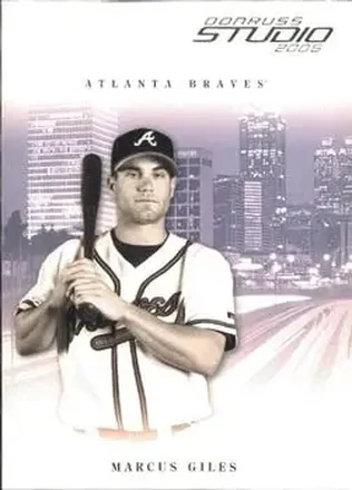 Marcus Giles · 2005 Donruss Studio #30