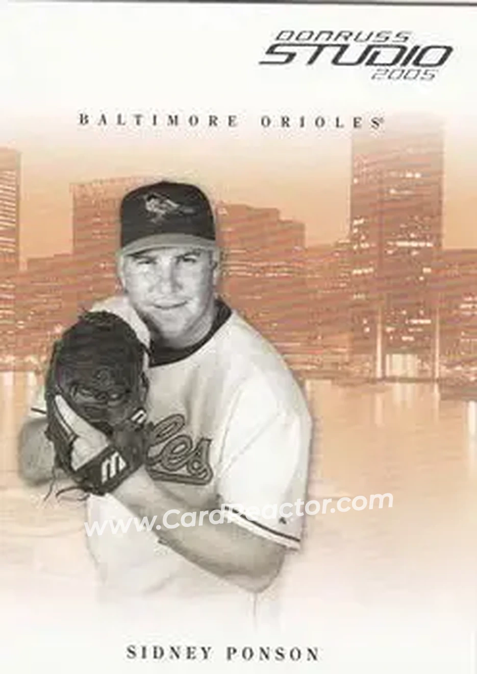 2005 Donruss Studio #41 - Sidney Ponson - Baltimore Orioles - Front