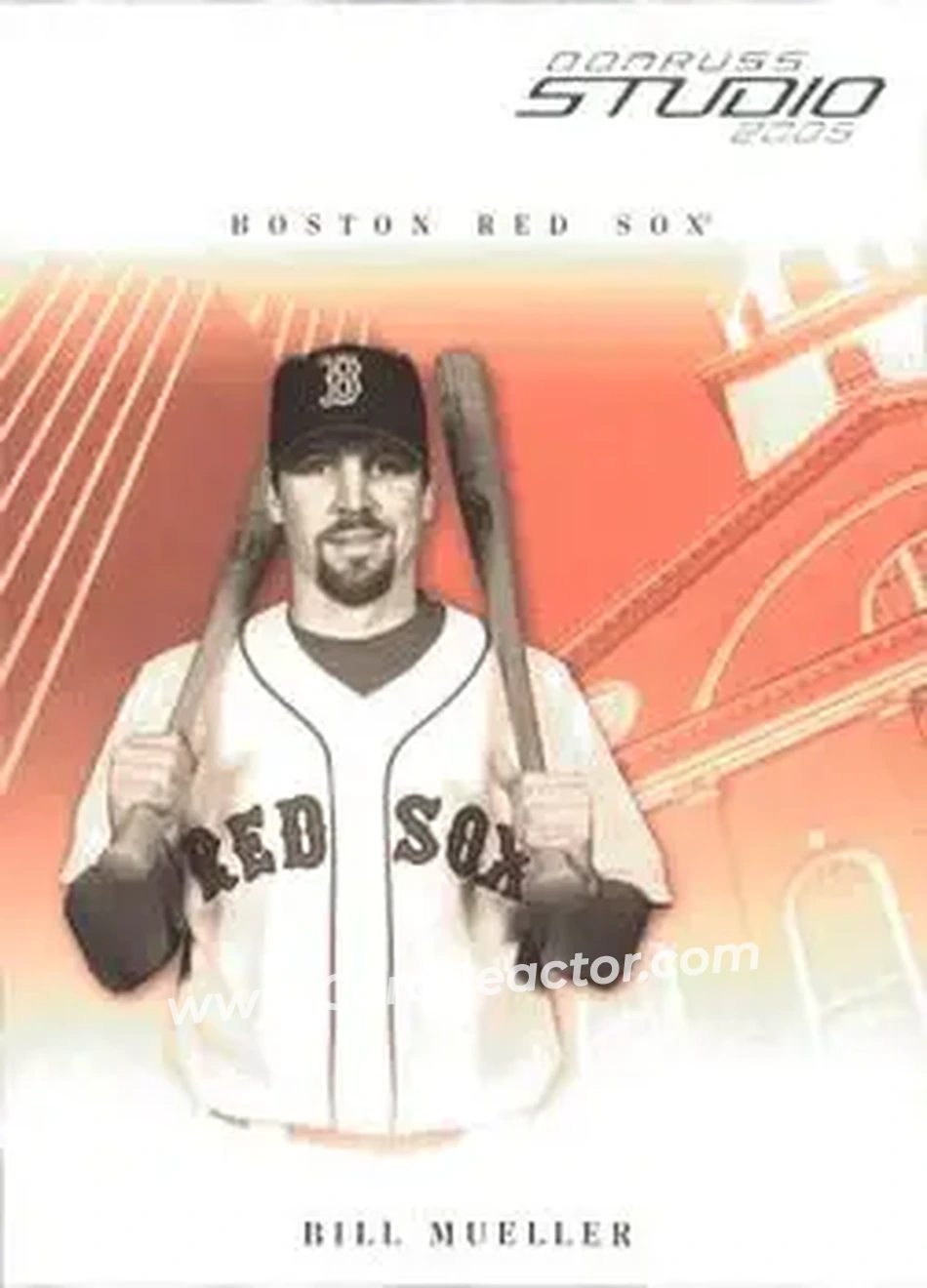2005 Donruss Studio #43 - Bill Mueller - Boston Red Sox - Front