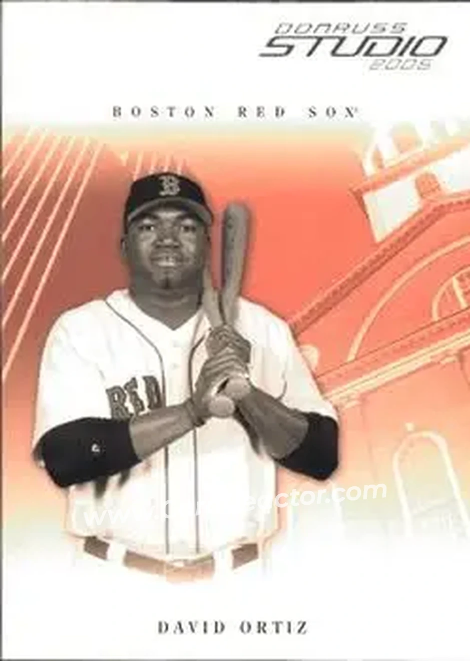 2005 Donruss Studio #45 - David Ortiz - Boston Red Sox - Front