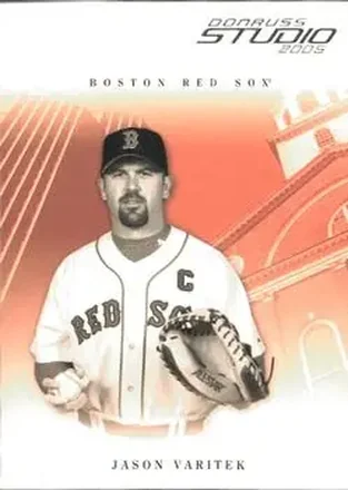 Jason Varitek · 2005 Donruss Studio #48
