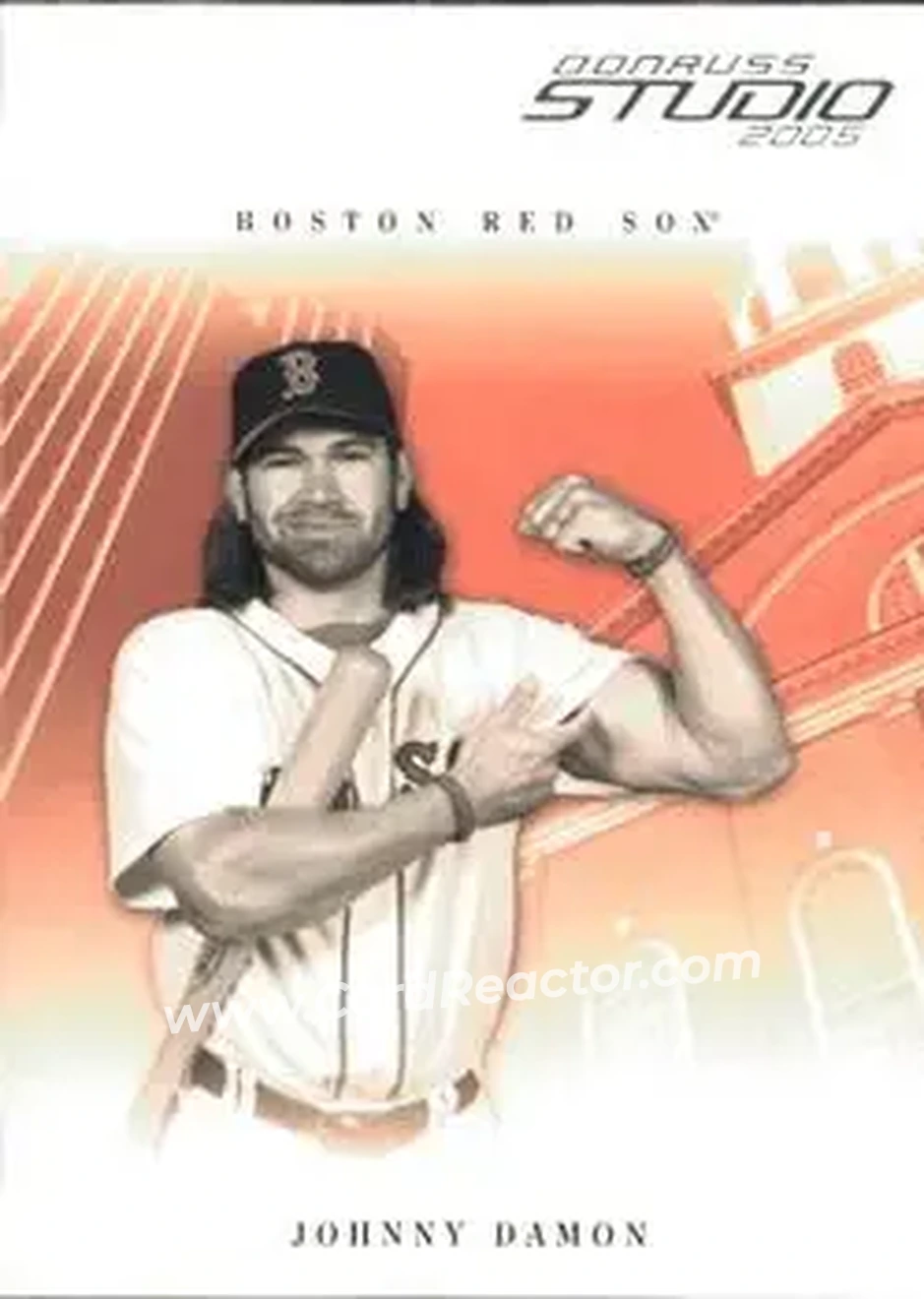 2005 Donruss Studio #50 - Johnny Damon - Boston Red Sox - Front