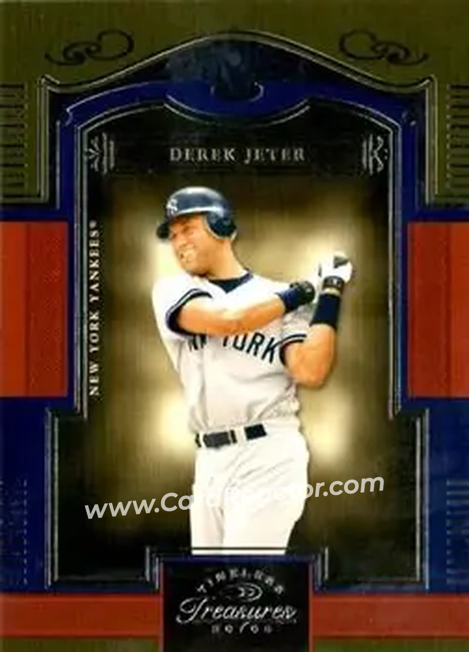 2005 Donruss Timeless Treasures #2 - Derek Jeter - New York Yankees - Front 2005 Donruss Timeless Treasures #2 - Derek Jeter - New York Yankees - Front