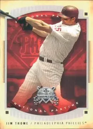 Jim Thome · 2005 Fleer National Pastime #4