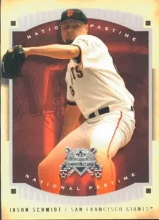 Jason Schmidt · 2005 Fleer National Pastime #10