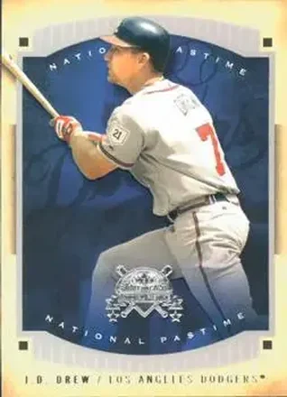 J.D. Drew · 2005 Fleer National Pastime #12