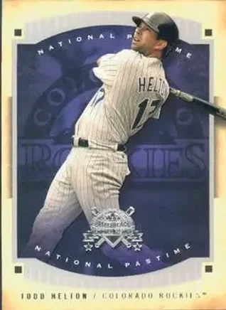 Todd Helton · 2005 Fleer National Pastime #19