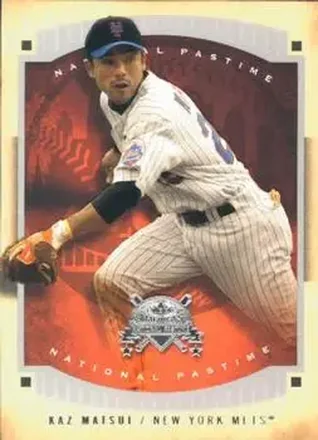 Kazuo Matsui · 2005 Fleer National Pastime #21