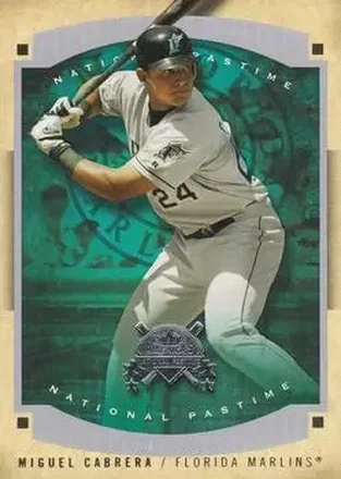 Miguel Cabrera · 2005 Fleer National Pastime #24