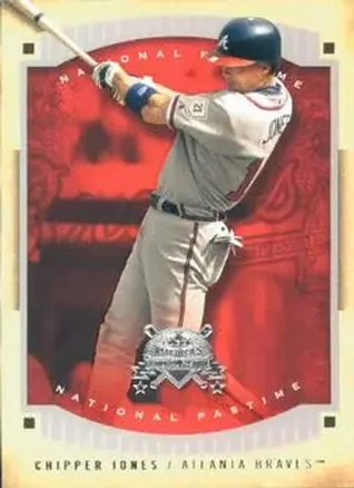 Chipper Jones · 2005 Fleer National Pastime #27