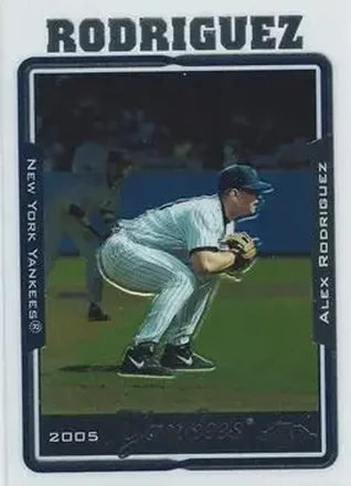2005 Topps Chrome #1 - Alex Rodriguez - New York Yankees