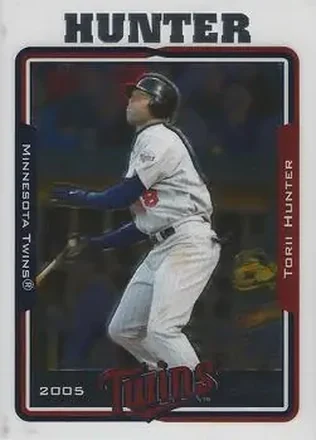 2005 Topps Chrome #3 - Torii Hunter - Minnesota Twins