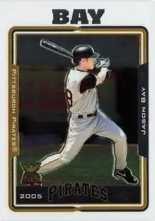 2005 Topps Chrome #12 - Jason Bay - Pittsburgh Pirates