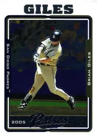 2005 Topps Chrome #15 - Brian Giles - San Diego Padres